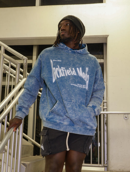 "Built for the Underdog" Faded Hoodie