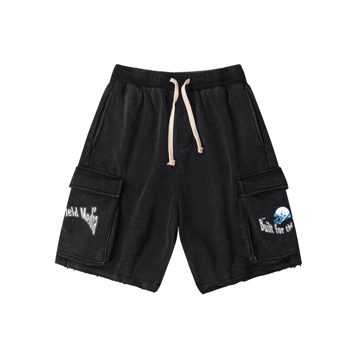 "Built for the Underdog" Terry Shorts & "Deserved Recognition" Black